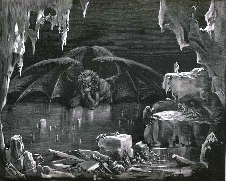 Lucifer’s representation in Dante’s inferno