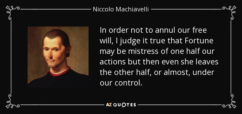 The Prince/Machiavelli : Freewill
